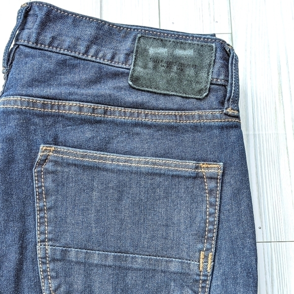 Silver Jeans Co Ashdown Slim Fit Jean in Indigo Size 30 X 32 - Picture 9 of 14